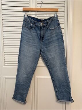 J. Crew Factory Boyfriend Jeans in Medium Blue Wash